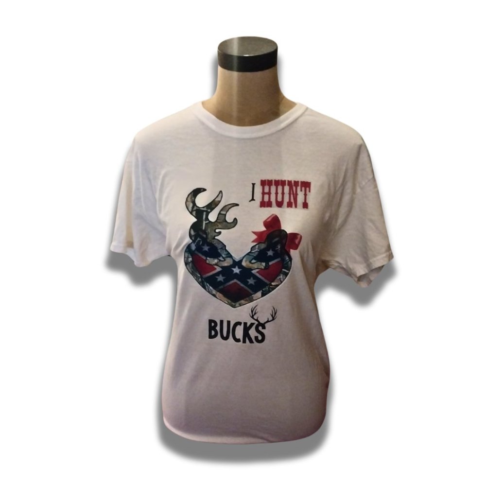 NWT WHITE CUSTOM TSHIRT